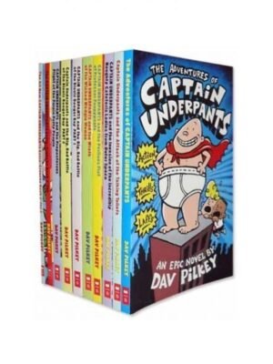 Captain Underpants: 10 Book Set